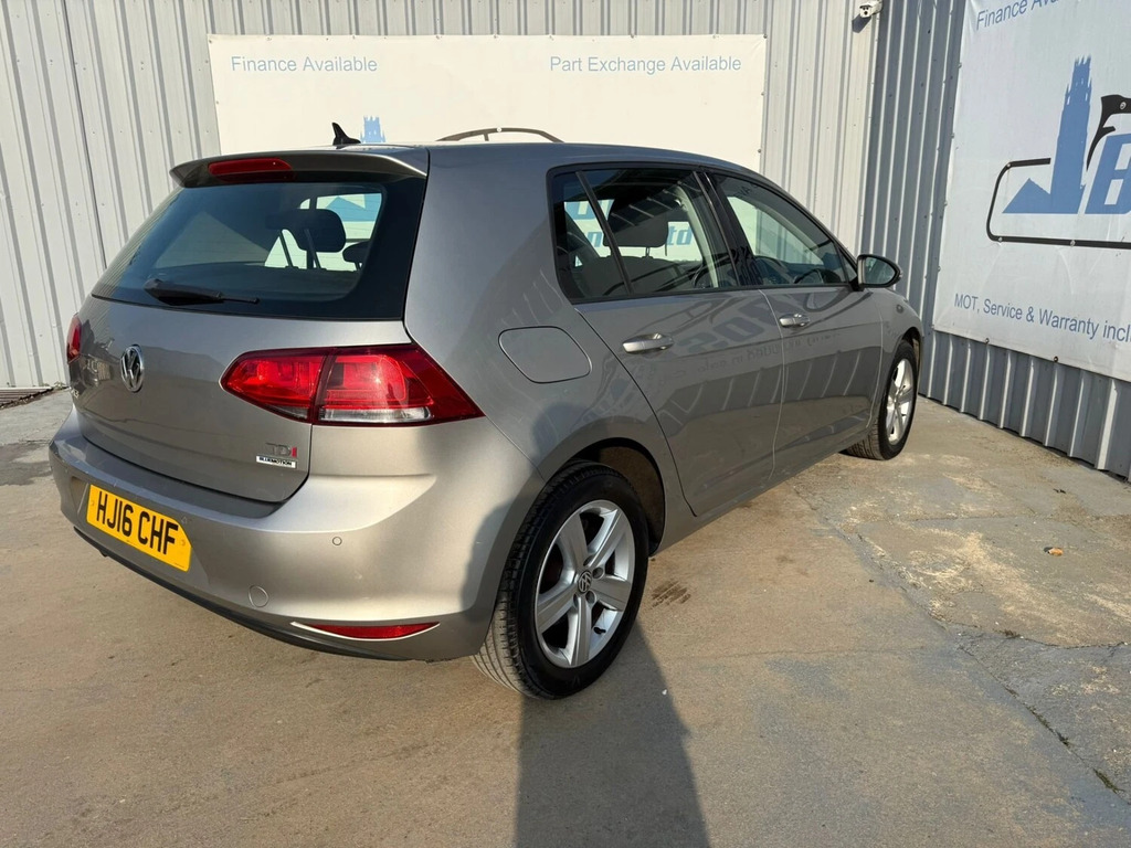 Volkswagen Golf Golf 2016 16 1.6 Tdi 110 Match Edition 5Dr-hj1 HJ16CHF Silver #4