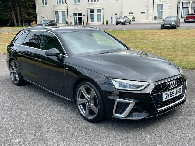 Audi A4 Avant 2.0 Tdi 35 S Line Estate S Tronic Euro Black