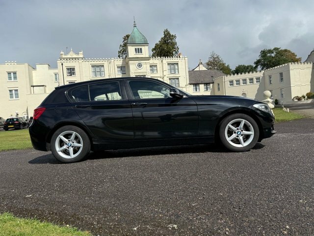 BMW 1 Series 1.5 116D Ed Plus Hatchback Euro KO66NDV Black #3