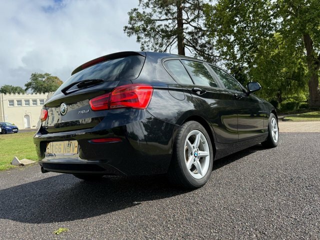 BMW 1 Series 1.5 116D Ed Plus Hatchback Euro KO66NDV Black #5