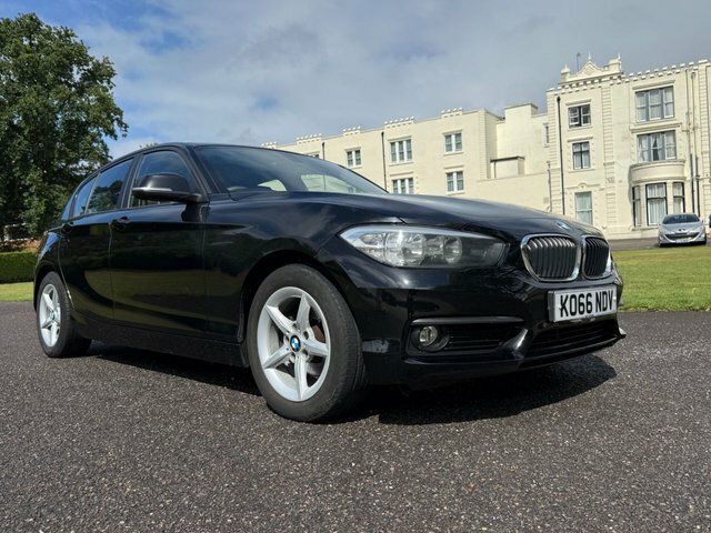 BMW 1 Series 1.5 116D Ed Plus Hatchback Euro KO66NDV Black #2