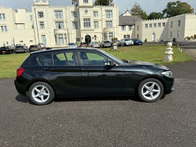 BMW 1 Series 1.5 116D Ed Plus Hatchback Euro KO66NDV Black #4
