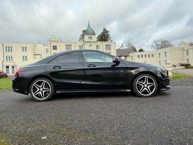 Mercedes-Benz CLA Class 2.1 Cla200 Cdi Amg Sport Coupe E Black #3