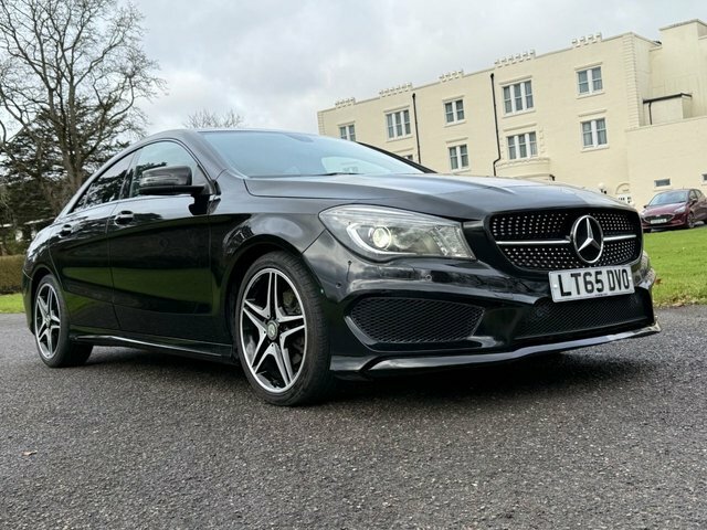 Mercedes-Benz CLA Class 2.1 Cla200 Cdi Amg Sport Coupe E Black #2