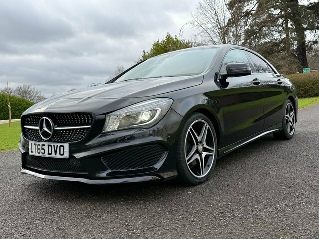 Mercedes-Benz CLA Class 2.1 Cla200 Cdi Amg Sport Coupe E Black #6