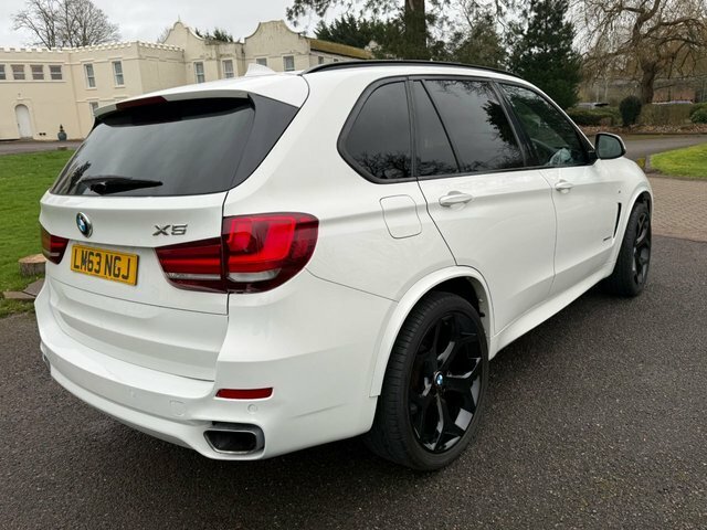 BMW X5 3.0 30D M Sport Suv Xdrive Euro 6 LM63NGJ White #6