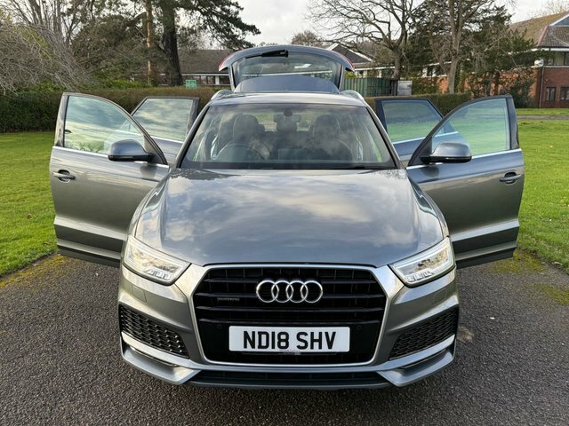 Audi Q3 2.0 Tdi S Line Edition Suv Quatt ND18SHV Grey #4