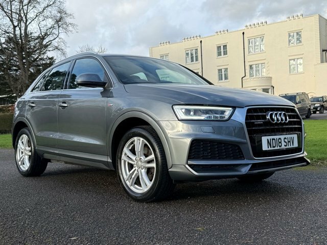 Audi Q3 2.0 Tdi S Line Edition Suv Quatt ND18SHV Grey #2