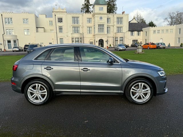 Audi Q3 2.0 Tdi S Line Edition Suv Quatt ND18SHV Grey #3
