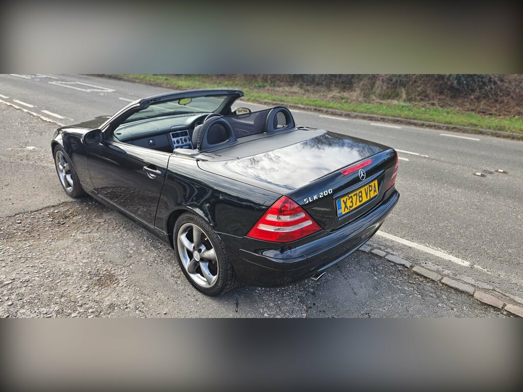 Mercedes-Benz SLK 2.0 Slk200 Kompressor X378VPA Black #2