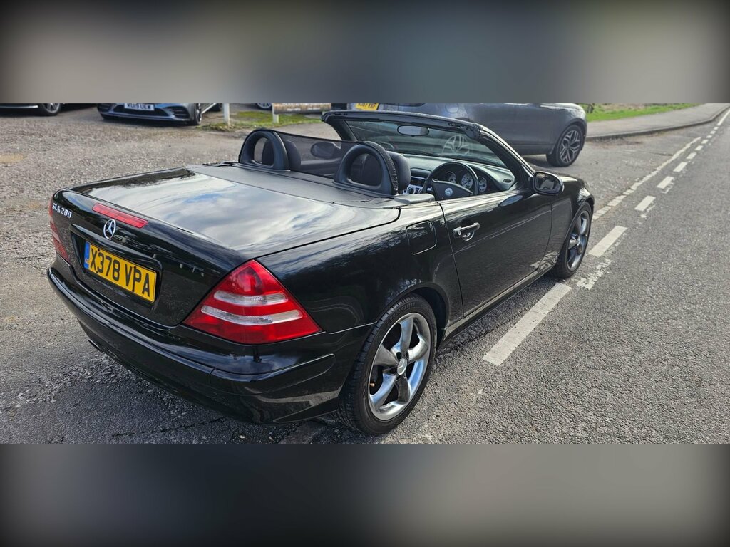 Mercedes-Benz SLK 2.0 Slk200 Kompressor X378VPA Black #5