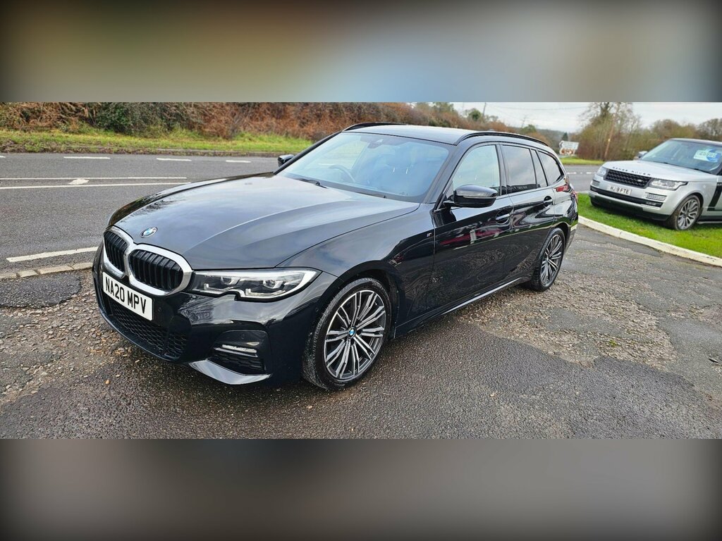 BMW 3 Series 2.0 320D M Sport Touring Euro 6 S Black