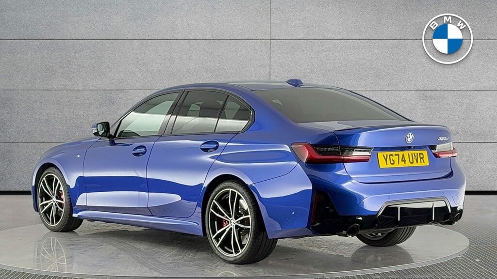 BMW 3 Series M Sport Saloon Blue #2