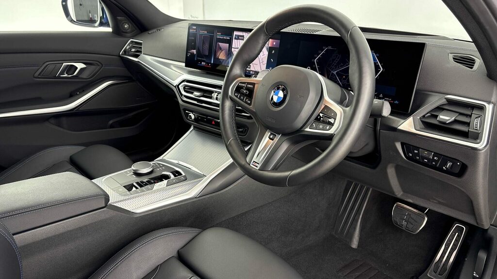 BMW 3 Series M Sport Saloon Blue #6