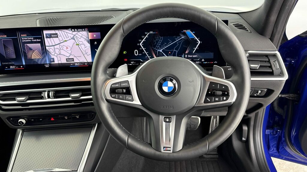 BMW 3 Series M Sport Saloon Blue #5