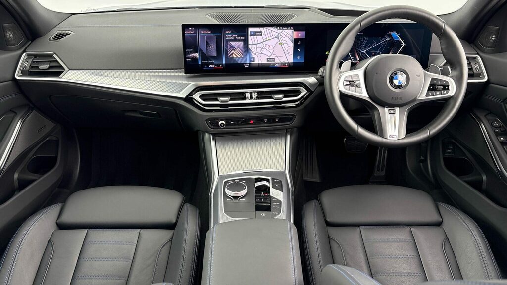 BMW 3 Series M Sport Saloon Blue #4