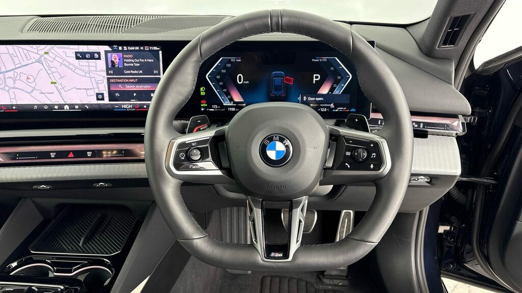 BMW 5 Series M Sport Touring YB25FLW Black #5