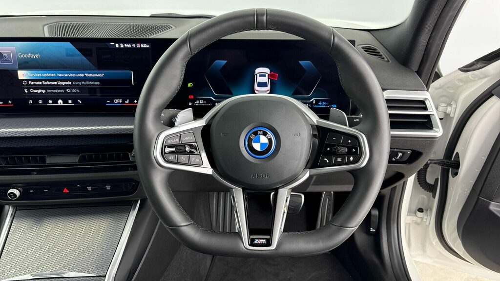 BMW 3 Series M Sport Saloon YB75AFY Grey #5