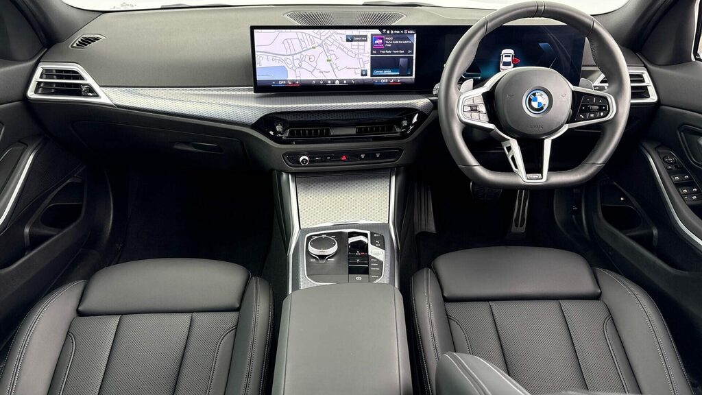 BMW 3 Series M Sport Saloon YB75AFY Grey #4