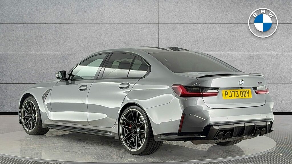 BMW M3 Competition M Xdrive Saloon PJ73ODY Grey #2