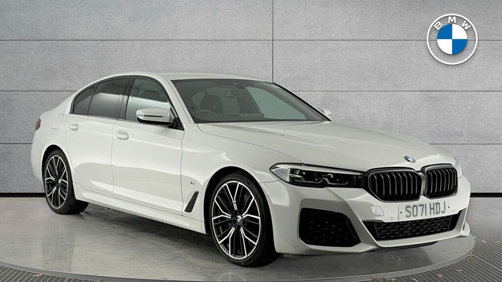 BMW 5 Series M Sport Saloon White