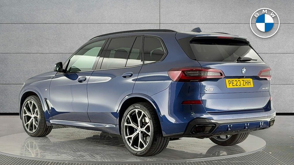 BMW X5 Xdrive30d M Sport PE23ZHH Blue #2