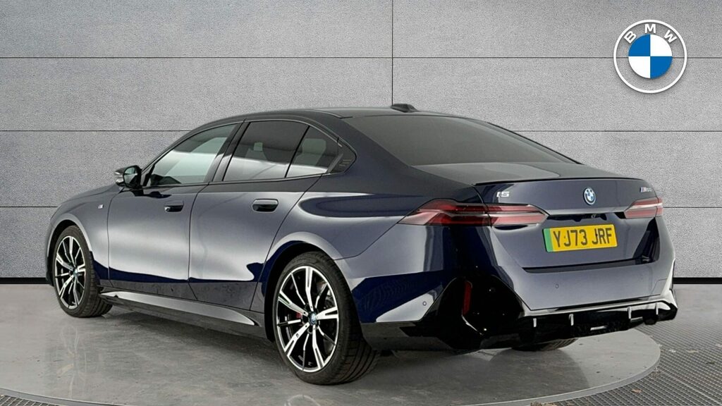 BMW i5 M60 Saloon Blue #2