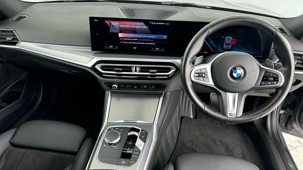 BMW 3 Series Saloon ML73UYX Grey #4