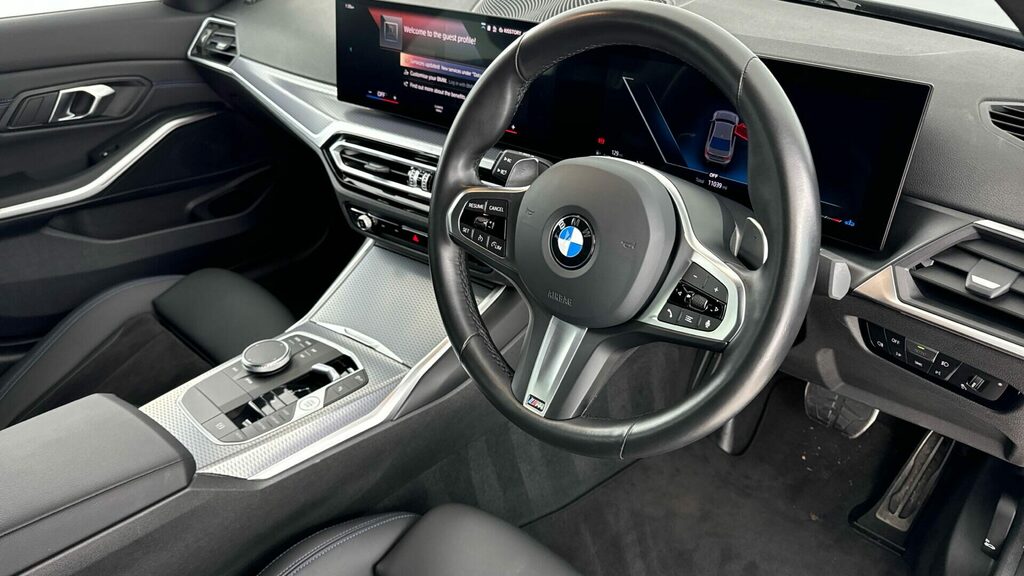 BMW 3 Series Saloon ML73UYX Grey #6