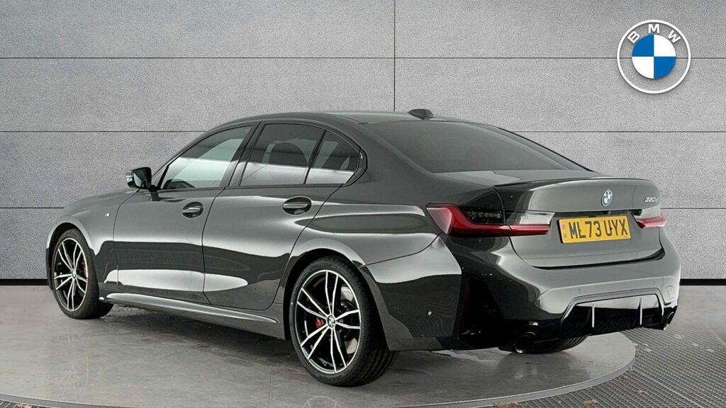 BMW 3 Series Saloon ML73UYX Grey #2