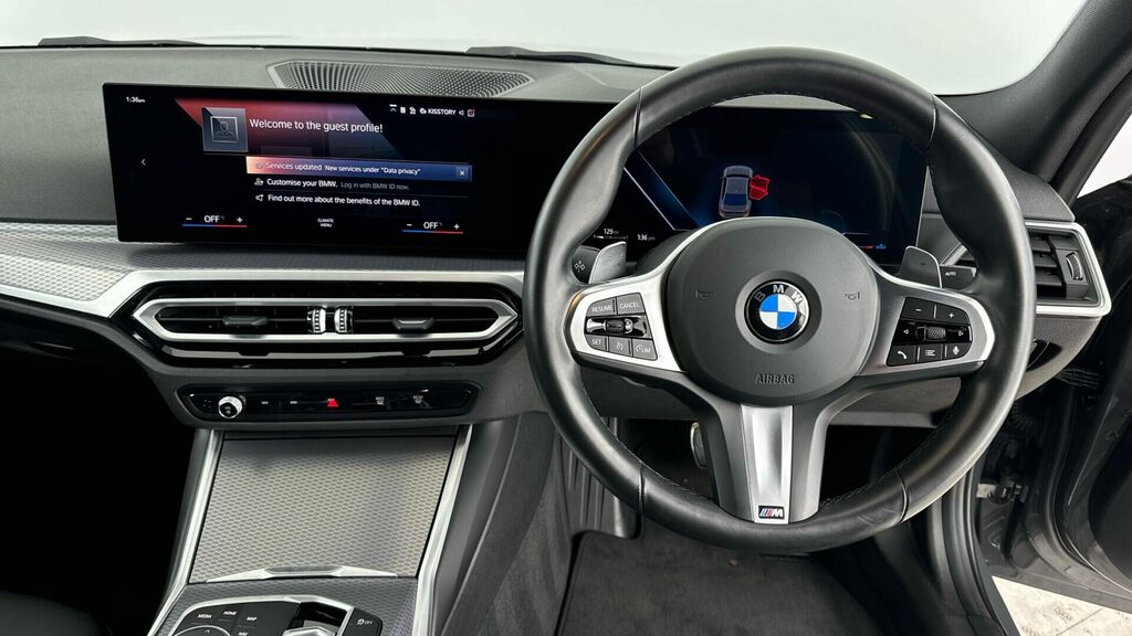 BMW 3 Series Saloon ML73UYX Grey #5