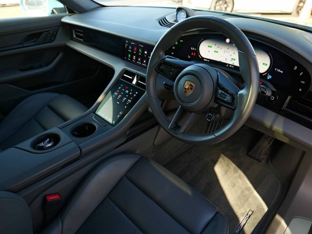 Porsche Taycan Electric RO73OPC Blue #5