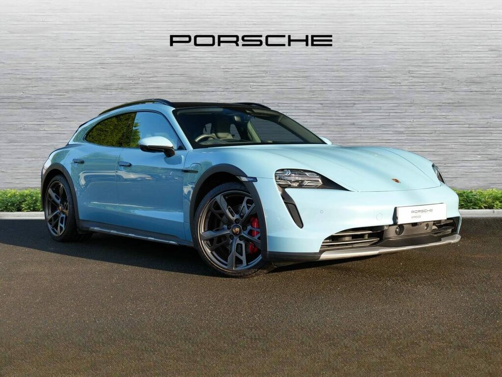 Porsche Taycan Electric Blue