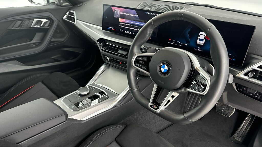 BMW 2 Series Coupe YF25ZGV White #6
