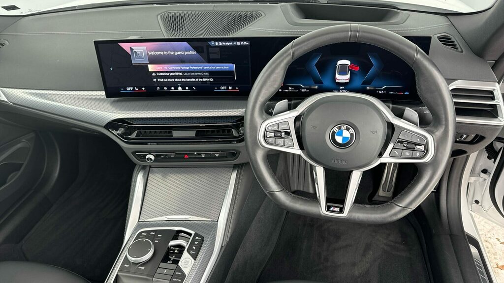 BMW 4 Series Convertible YK74TJN White #5