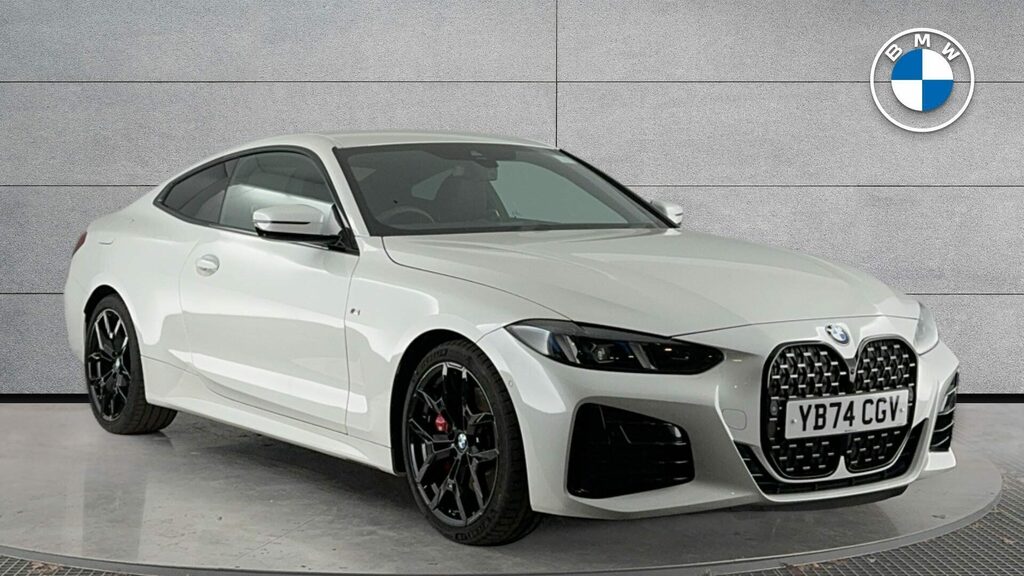 BMW 4 Series Coupe YB74CGV White