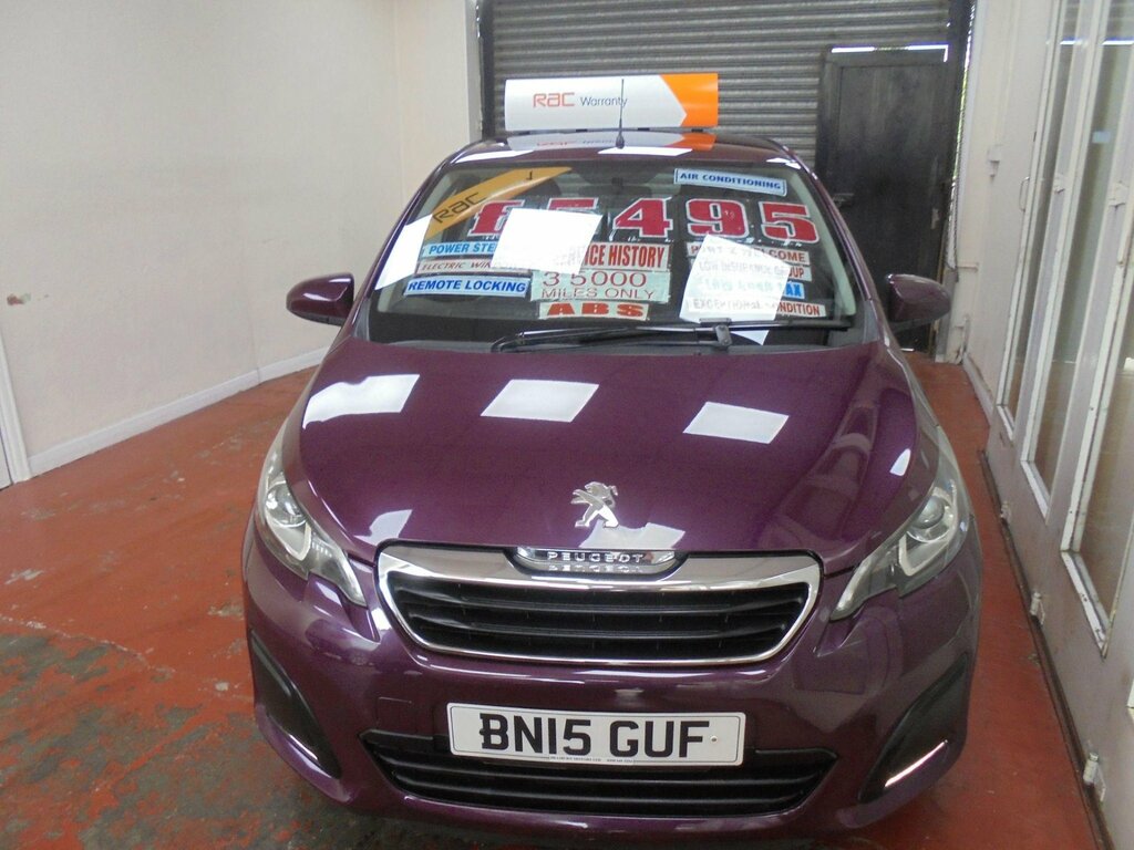 Peugeot 108 1.0 Vti Active Euro 5 Euro 5 Purple #3