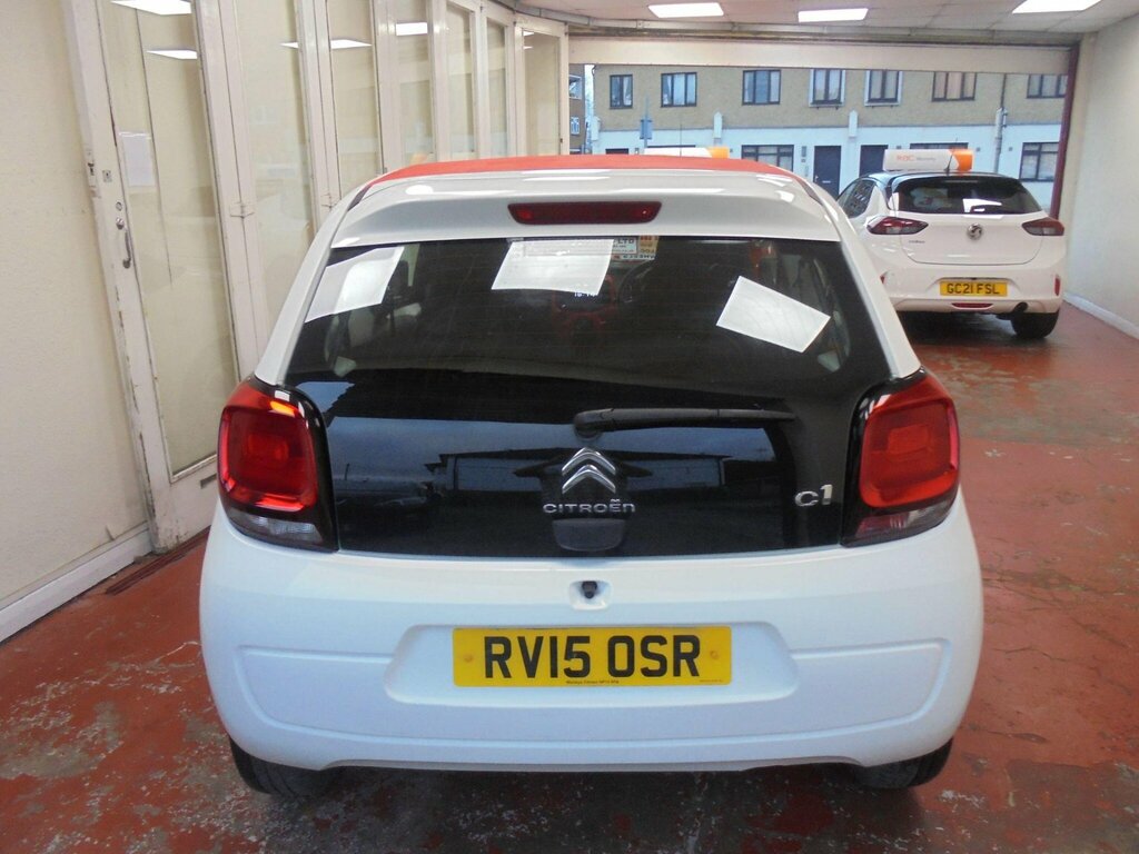 Citroen C1 1.0 Vti Feel Airscape Euro 5 Euro 5 RV15OSR White #4
