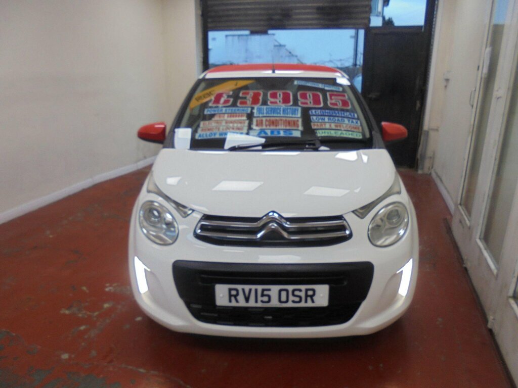 Citroen C1 1.0 Vti Feel Airscape Euro 5 Euro 5 RV15OSR White #3