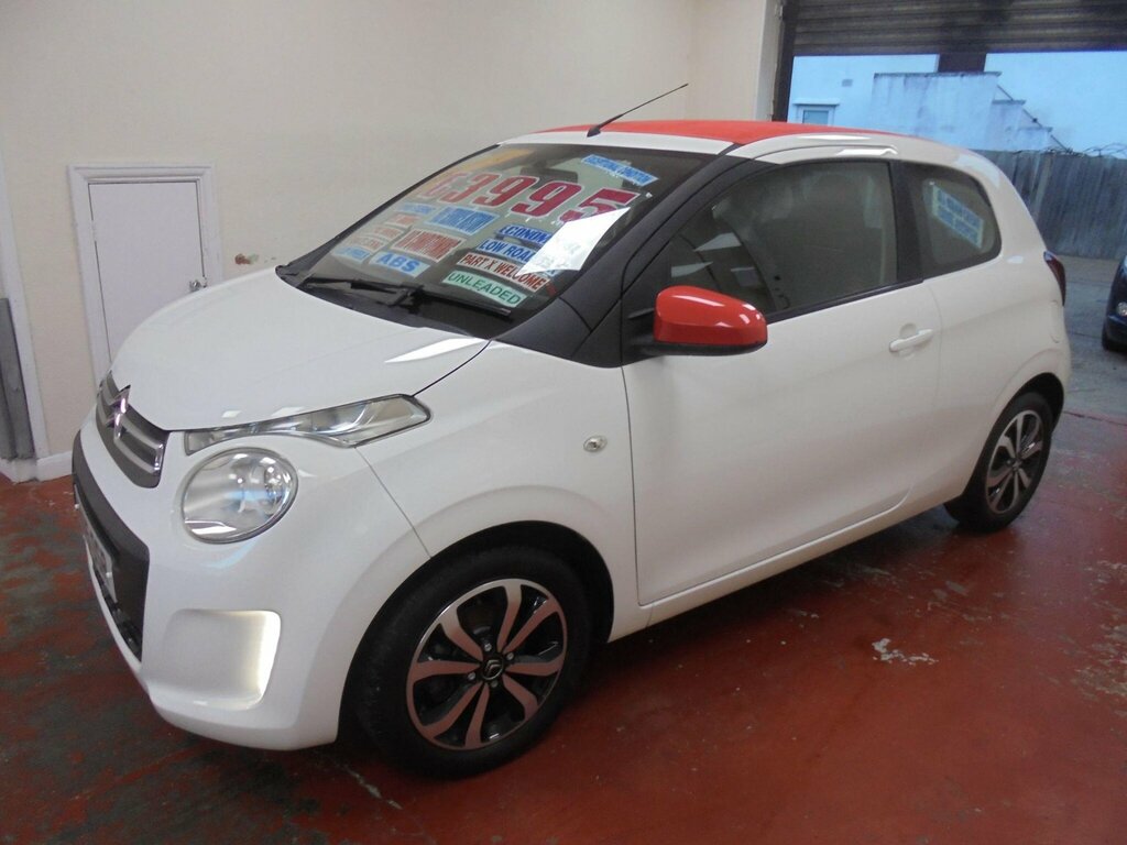 Citroen C1 1.0 Vti Feel Airscape Euro 5 Euro 5 RV15OSR White #2