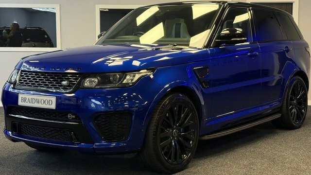 Land Rover Range Rover Sport Suv LR66YVV Blue #5