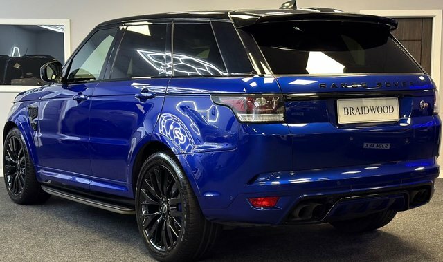 Land Rover Range Rover Sport Suv LR66YVV Blue #4