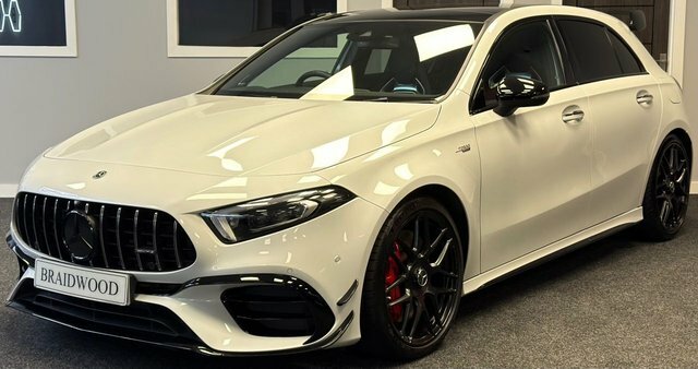 Mercedes-Benz A Class Amg A 45 S 4Maticplus Plus PJ21XLX White #5