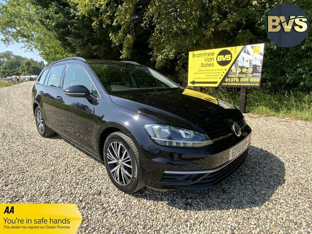 Volkswagen Golf Tdi Se Nav Estate Black