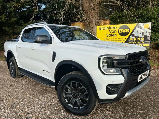 Ford Ranger Td Ecoblue Wildtrak Pickup HV24PUY White #5