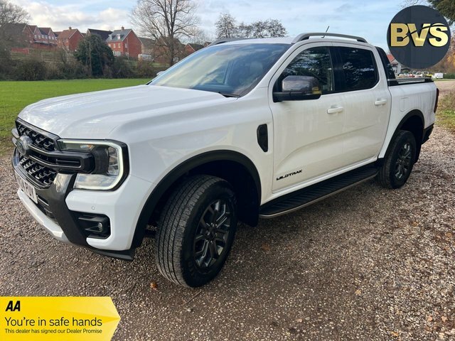 Ford Ranger Td Ecoblue Wildtrak Pickup HV24PUY White #2