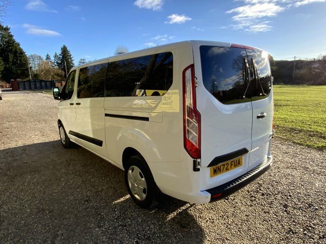 Ford Transit Custom 320 Ecoblue Trend 9 WN72FUA White #5