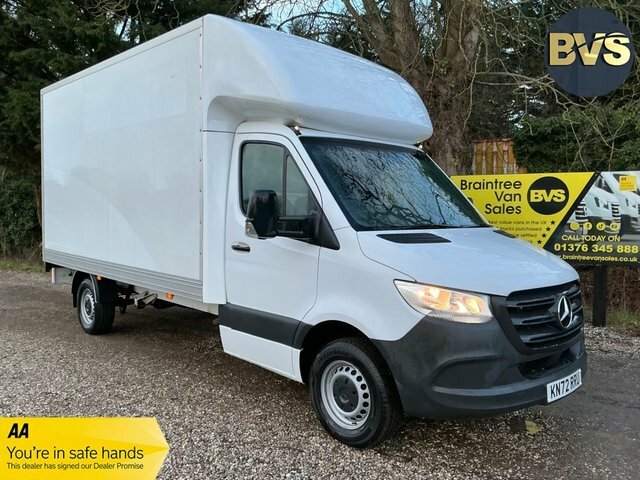 Mercedes-Benz Sprinter 315 Cdi Progressive Luton KN72RRU White #3