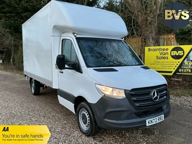 Mercedes-Benz Sprinter 315 Cdi Progressive Luton KN72RRU White #4