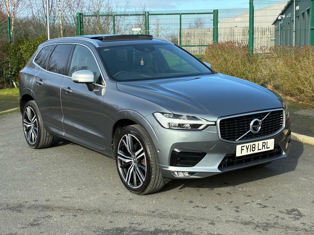 Volvo XC60 2.0 D4 R-design Pro Awd Euro 6 S S FY18LRL Grey #3